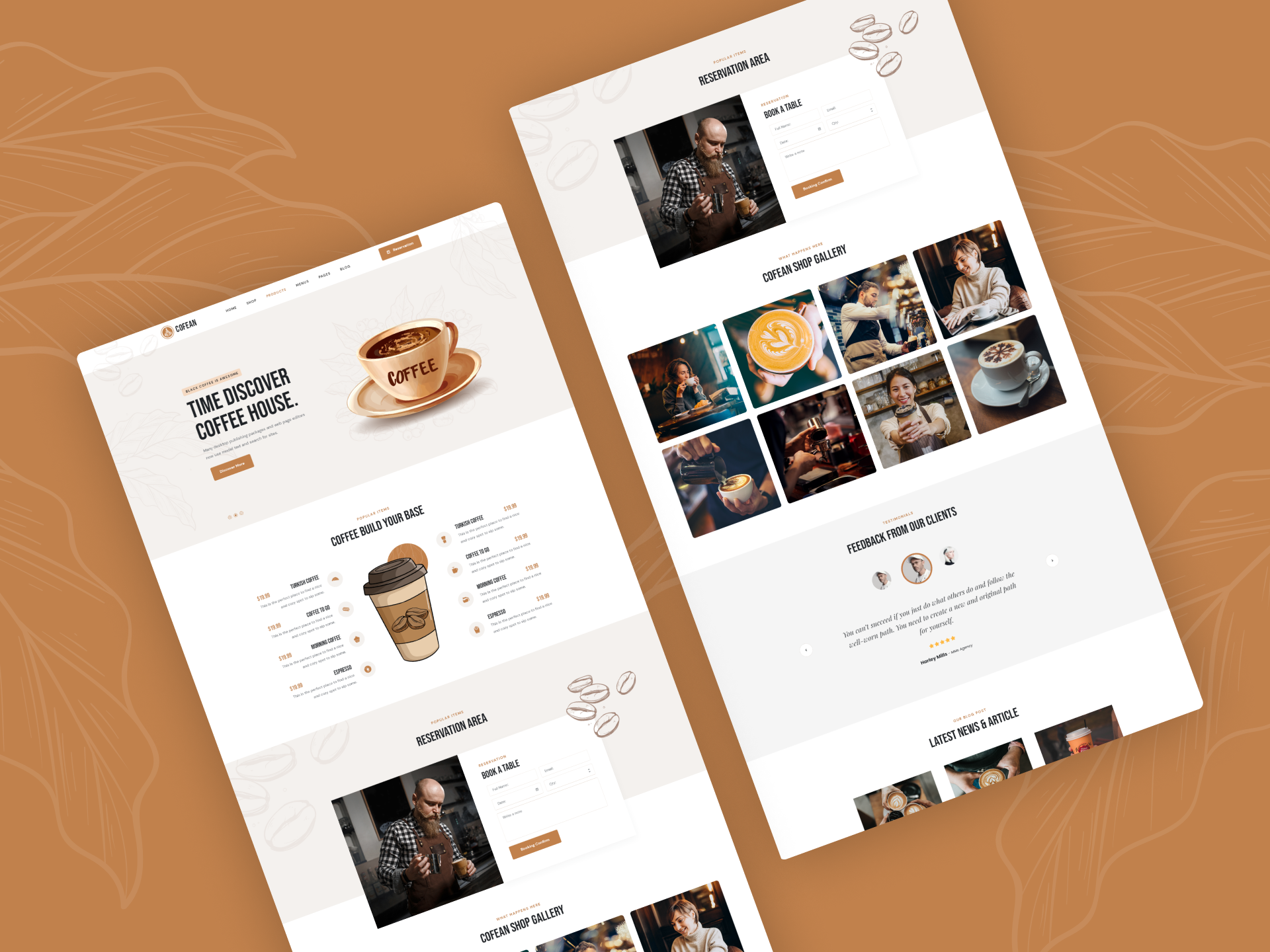 Hero Section with a Clean and Modern Look