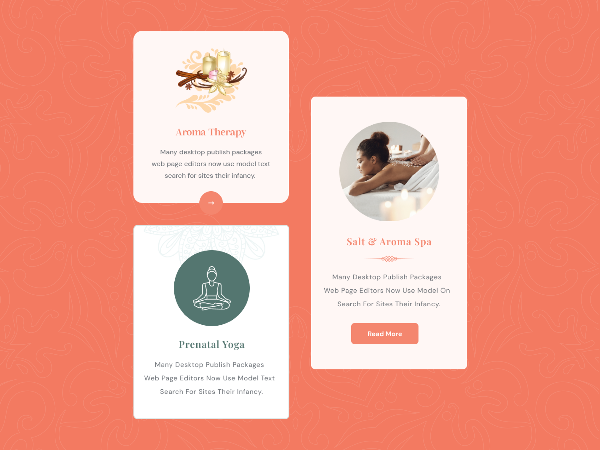 Visually Stunning Service Cards